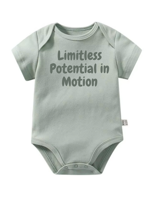 Limitless Potential in Motion-Short Sleeves Onesie