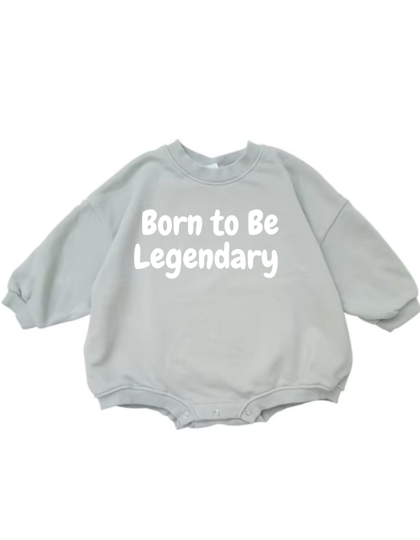 Born to Be Legendary-Cozy long sleeves