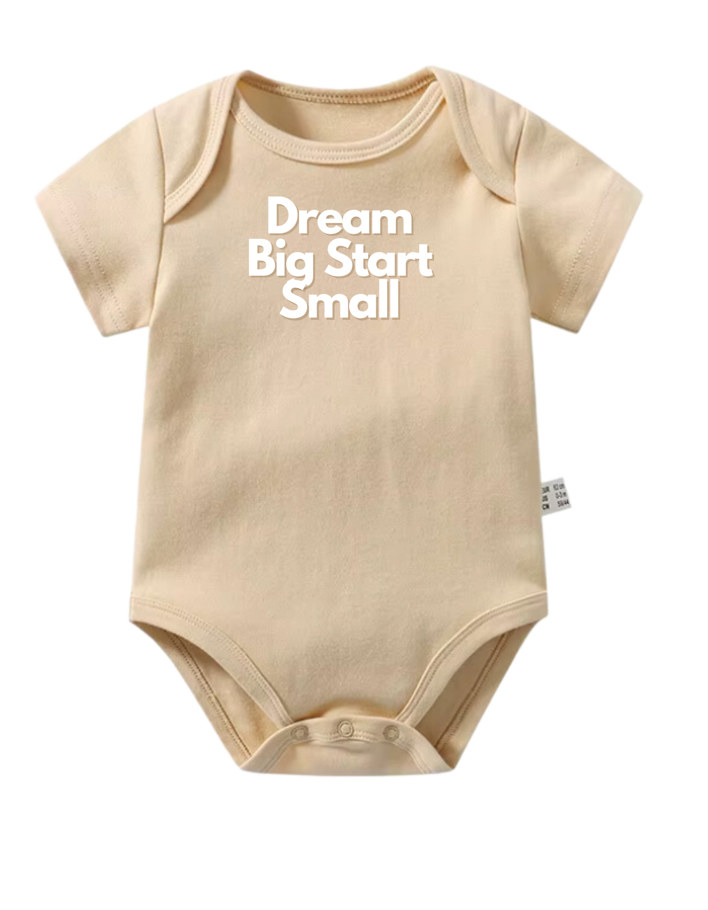 Dream Big Start Small-Short Sleeves Onesie